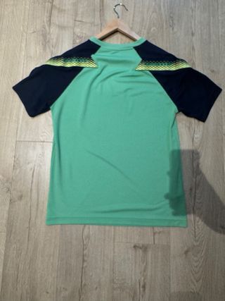 Camiseta Lacoste Sport Negra y Verde