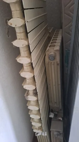 7 radiadores de metal