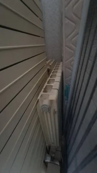 7 radiadores de metal