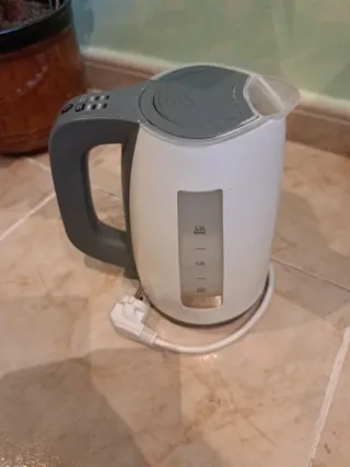 Hervidor de agua Lidl blanco