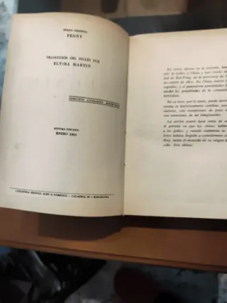 Peonía. Pearl S. Buck