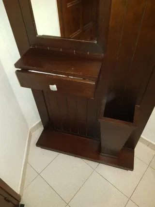 Recibidor de madera