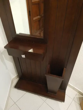 Recibidor de madera
