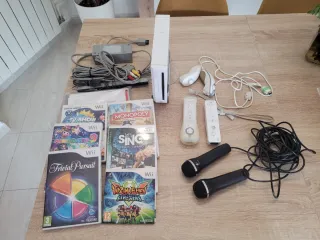 Consola Nintendo Wii + 6 Juegos