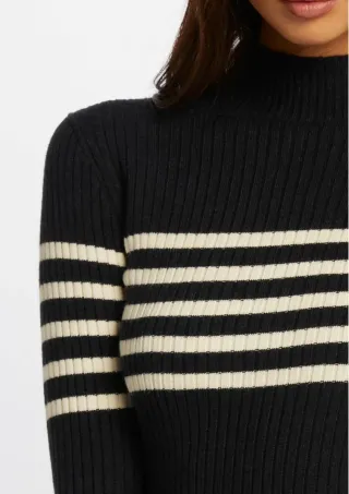 Vestido de punto Morgan rayas