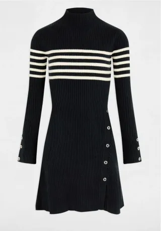 Vestido de punto Morgan rayas