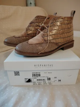 Botines Hispanitas Talla 38