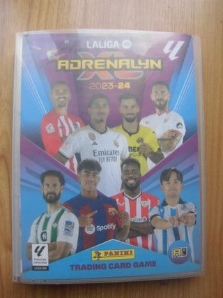 ÁLBUM ARCHIVADOR ADRENALYN 2023-24 + 497 CARTAS