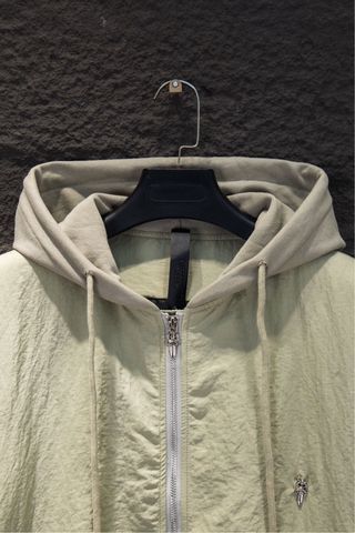 Cazadora Chrome Hearts Verde y Plata