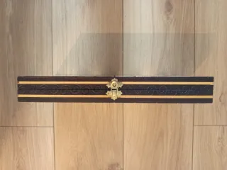 Tablero de ajedrez de madera 70x35cm