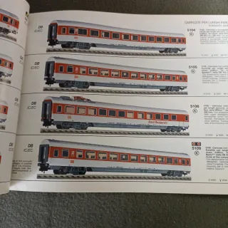 Fleischmann HO trenini 13 catalogo modellismo