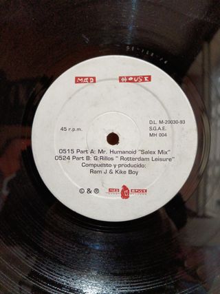 Vinilo makina remember