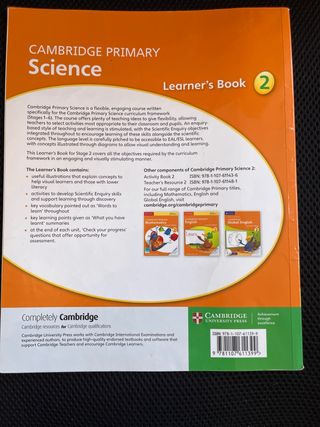 Cambridge Primary Science Stage 2 Learner's Book 2