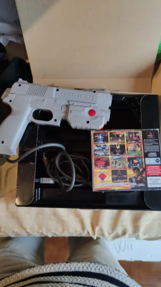 Time Crisis 1 + GunCon 45 PlayStation 1 Completo