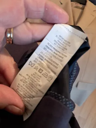 Chaqueta de traje azul hombre