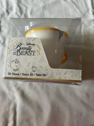Taza Chip Disney "La Bella y la Bestia"