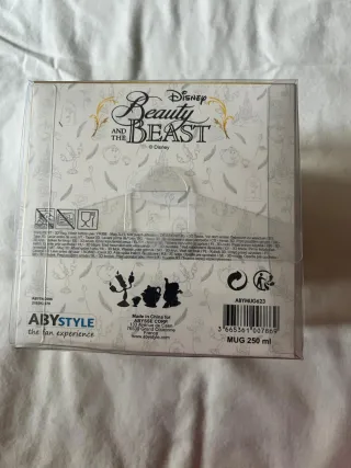 Taza Chip Disney "La Bella y la Bestia"