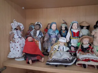 Bambole in porcellana vintage