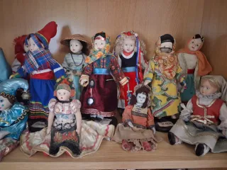 Bambole in porcellana vintage