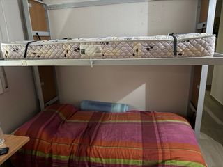 Literas plegables de madera