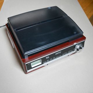 Tocadiscos Camry estilo Vintage Negro/Marrón