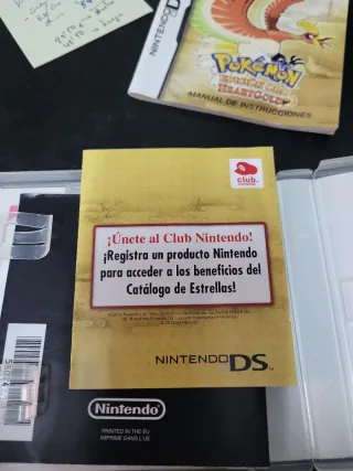Nintendo DS Pokémon Edición Oro HeartGold