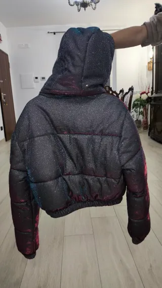 Giacca Tally Weijl Glitterata Viola/Argento