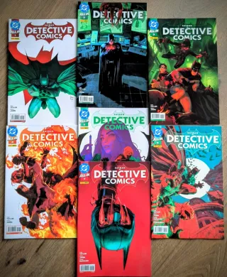 All in DETECTIVE COMICS BATMAN n.1 al 7