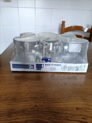 Set 6 Tazas Luminarc Cristal