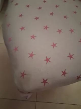 Silla estilo Luis XV rosa con estrellas 60 las 4