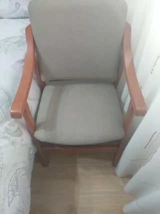 Silla de comedor con brazos