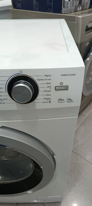 Lavadora Haier 8kg A++