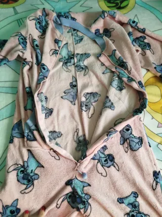 Pijama Entero Stitch Rosa