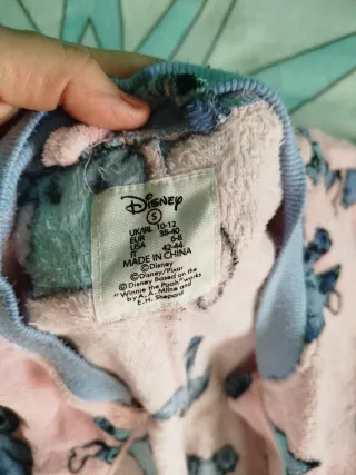 Pijama Entero Stitch Rosa