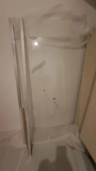 Mampara de ducha cristal nueva sin estrenar