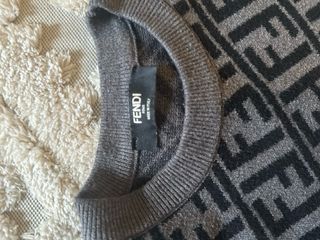 Jersey Fendi FF Negro Gris