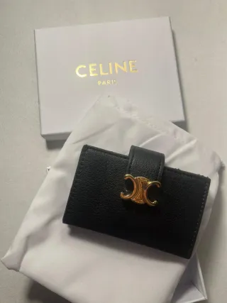Portafoglio Celine nero