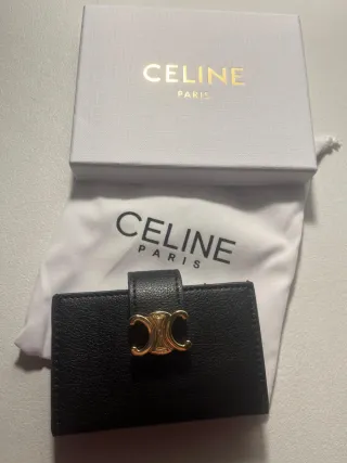 Portafoglio Celine nero
