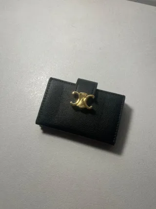 Portafoglio Celine nero