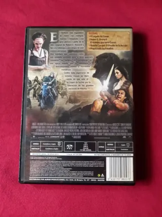 Conan El Bárbaro DVD Película Acción Fantasía
