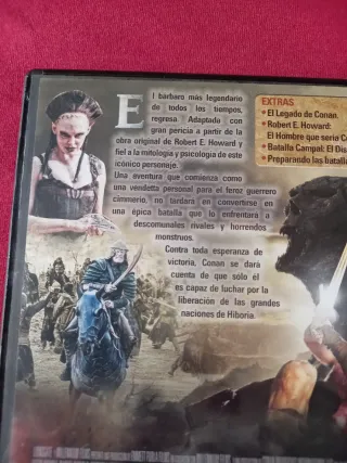 Conan El Bárbaro DVD Película Acción Fantasía