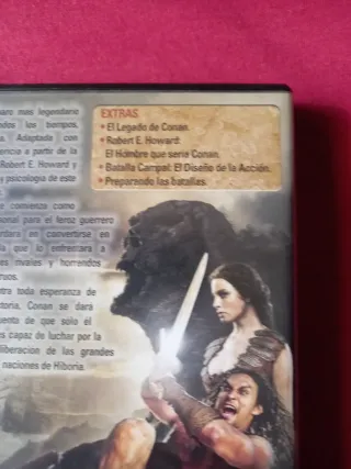 Conan El Bárbaro DVD Película Acción Fantasía