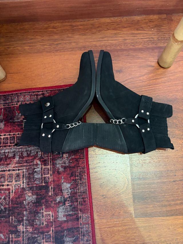 Botines cowboy MiM negros