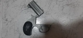 Lote juguete Metal Derringer Dardos y lupa antigua