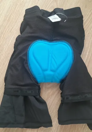 Culotte Ciclismo Niños Rockrider 10 Años