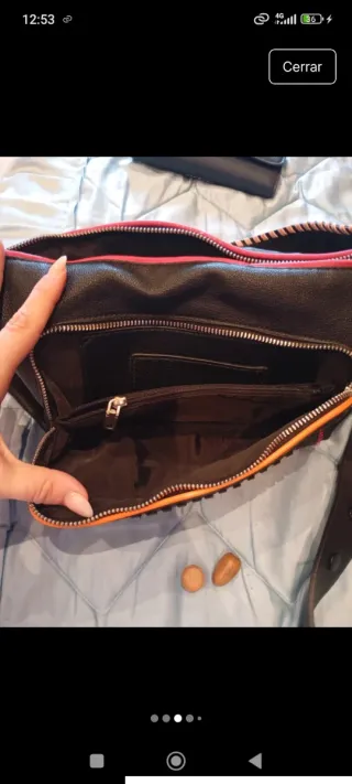 Bolso Desigual Negro Multicolor