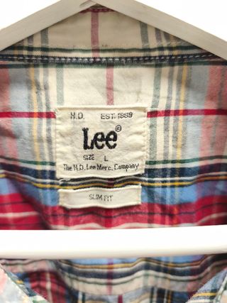 Camisa de cuadros Lee Hombre