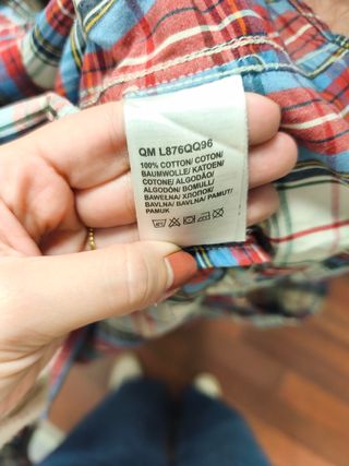 Camisa de cuadros Lee Hombre