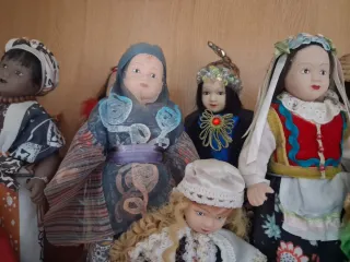 Bambole di porcellana vintage