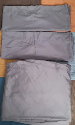 Sábanas Bajeras Cama 150cm Gris